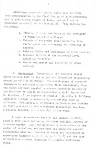 RESEARCH PLAN 1973 SURVEY OF POPULATION PROBLEMS IN TURKEY-syf4